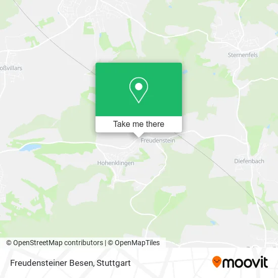 Карта Freudensteiner Besen