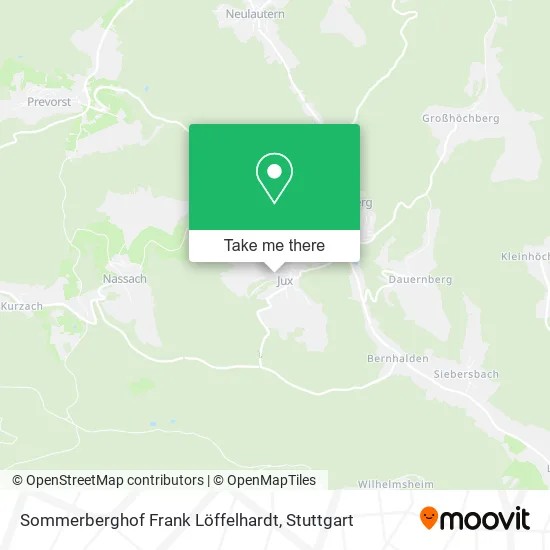 Карта Sommerberghof Frank Löffelhardt