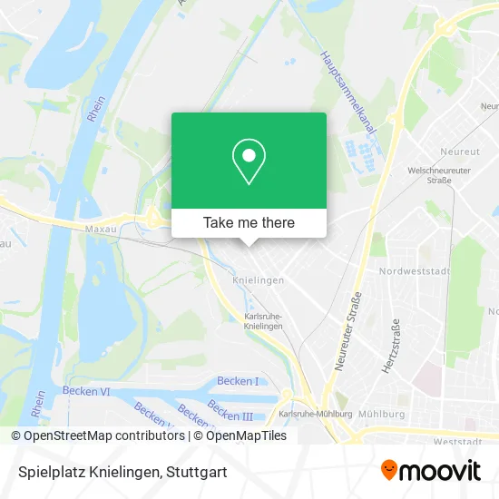 Карта Spielplatz Knielingen