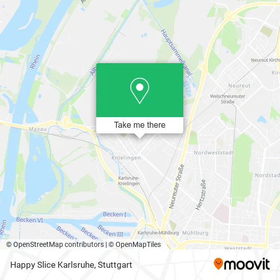 Карта Happy Slice Karlsruhe