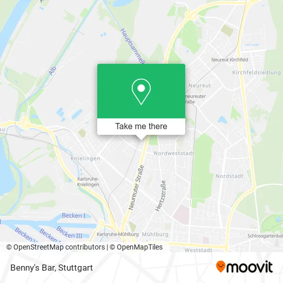 Карта Benny's Bar