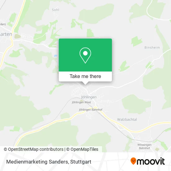 Карта Medienmarketing Sanders
