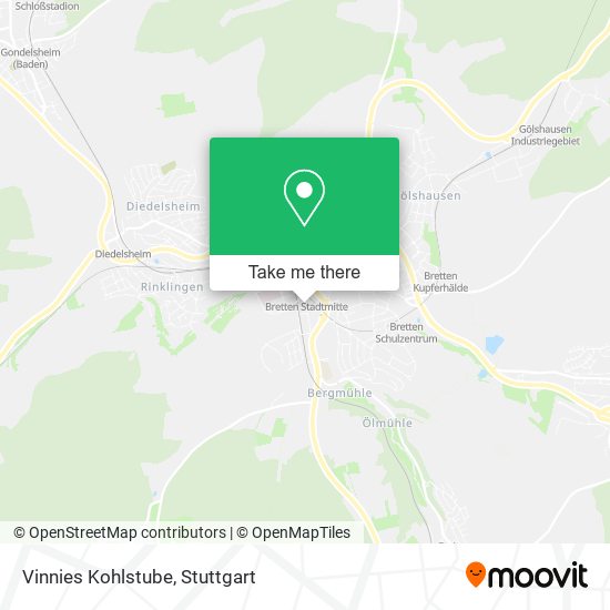 Карта Vinnies Kohlstube