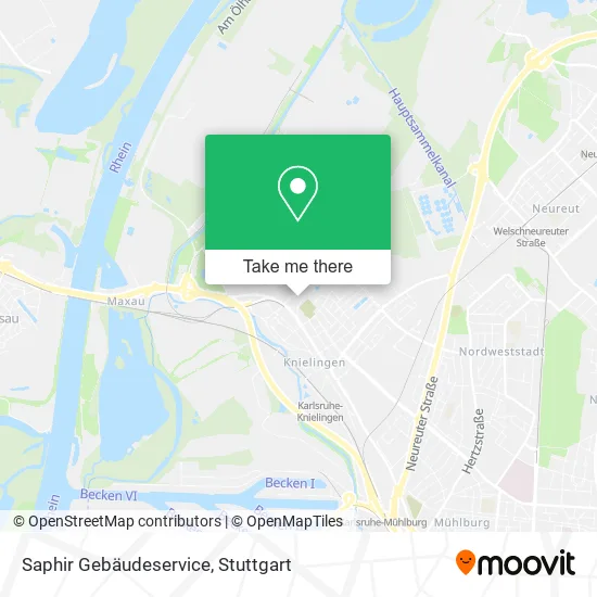 Карта Saphir Gebäudeservice