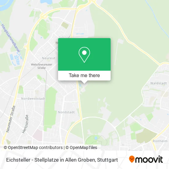Карта Eichsteller - Stellplatze in Allen Groben