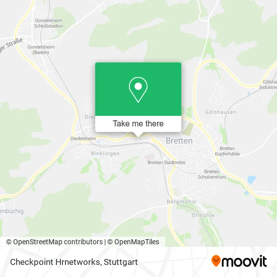 Карта Checkpoint Hrnetworks