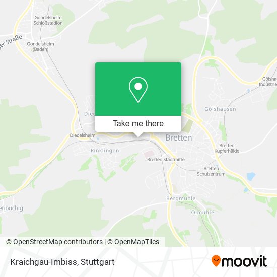 Kraichgau-Imbiss map