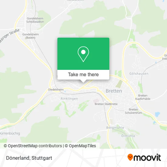 Карта Dönerland