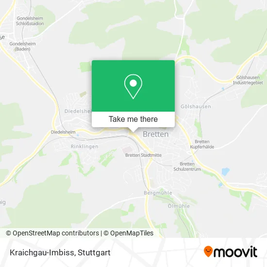 Карта Kraichgau-Imbiss