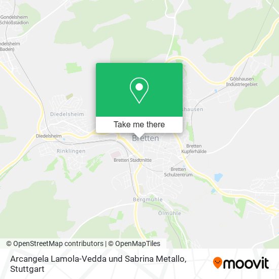 Arcangela Lamola-Vedda und Sabrina Metallo map