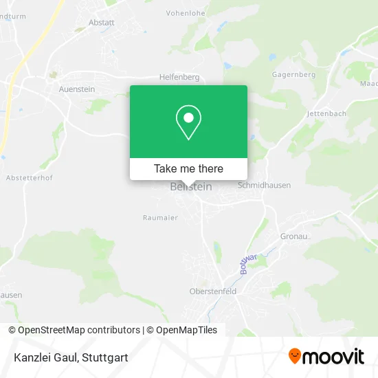 Карта Kanzlei Gaul