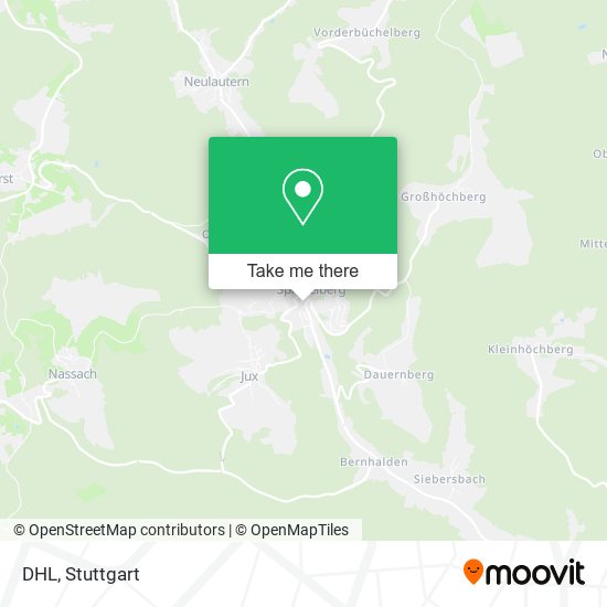Карта DHL
