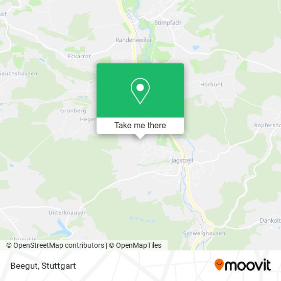 Карта Beegut