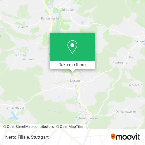 Карта Netto Filiale