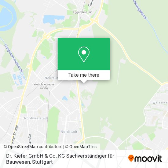 Dr. Kiefer GmbH & Co. KG Sachverständiger für Bauwesen map
