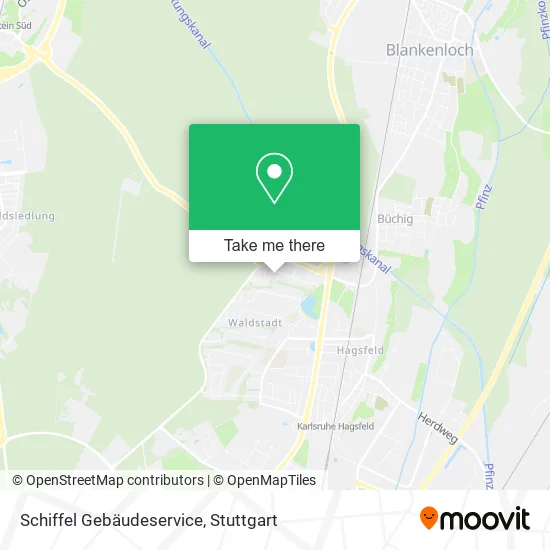 Карта Schiffel Gebäudeservice