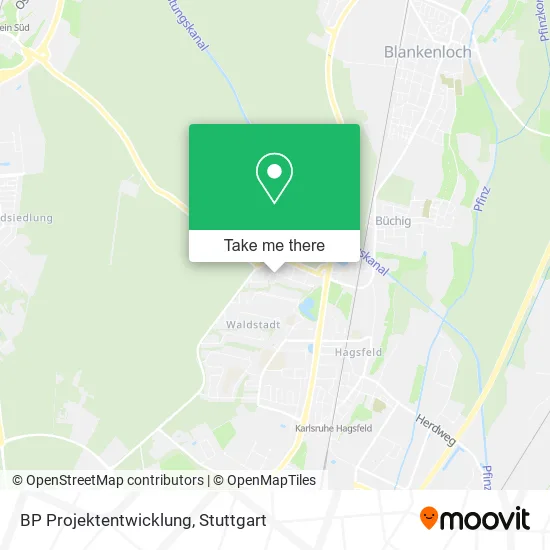 Карта BP Projektentwicklung