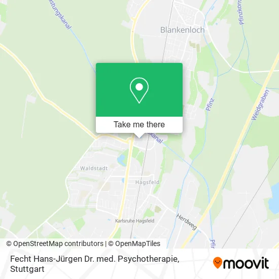 Карта Fecht Hans-Jürgen Dr. med. Psychotherapie