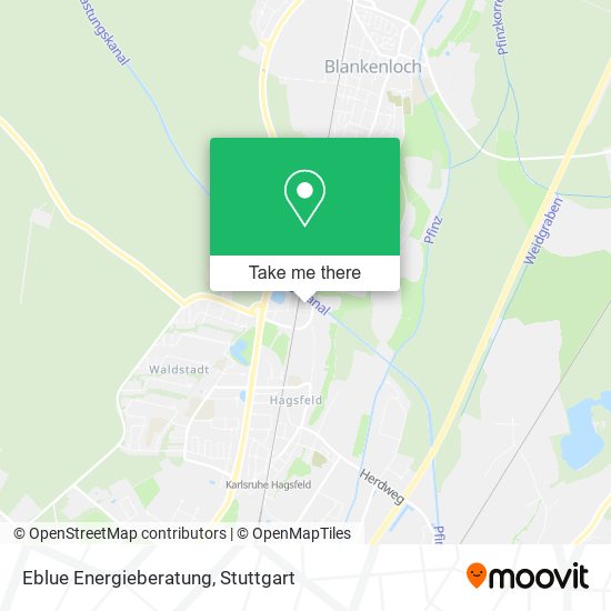 Eblue Energieberatung map