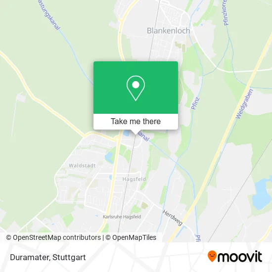 Карта Duramater
