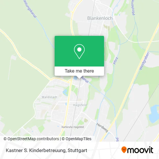 Карта Kastner S. Kinderbetreuung