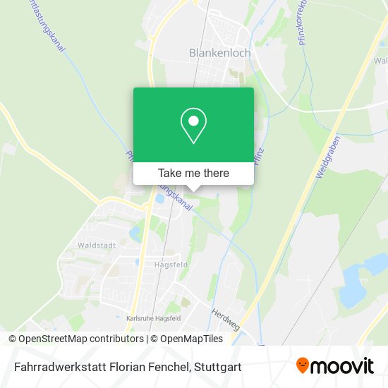 Карта Fahrradwerkstatt Florian Fenchel