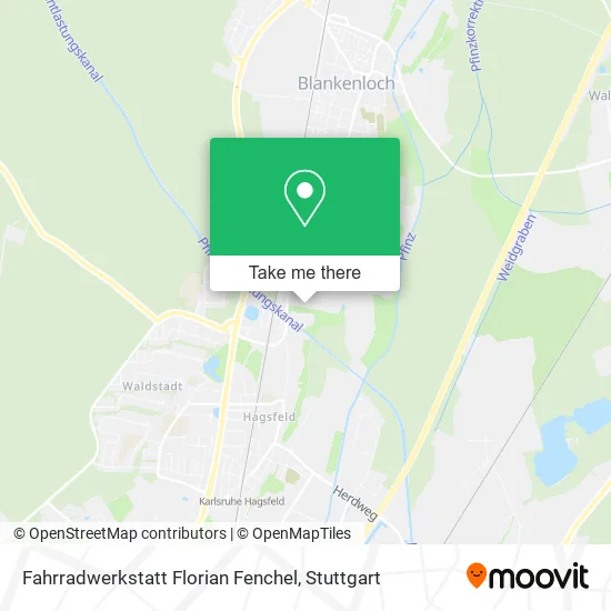 Карта Fahrradwerkstatt Florian Fenchel