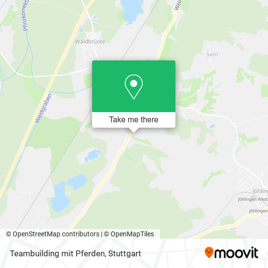 Teambuilding mit Pferden map