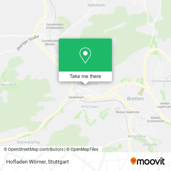 Карта Hofladen Wörner