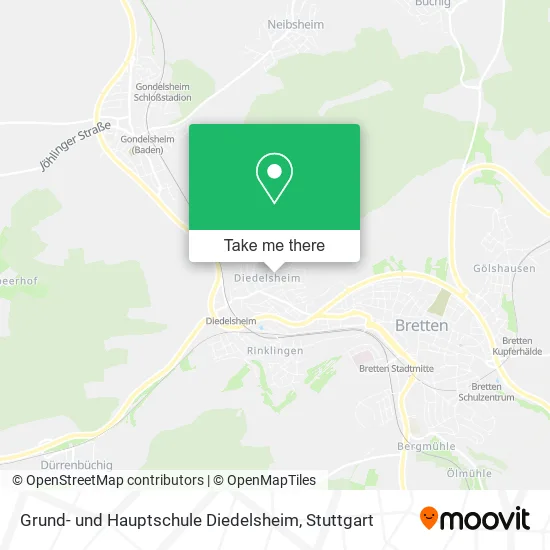 Grund- und Hauptschule Diedelsheim map