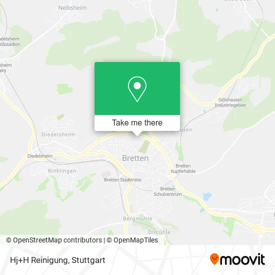 Карта Hj+H Reinigung