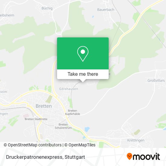 Druckerpatronenexpress map
