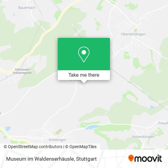 Museum im Waldenserhäusle map