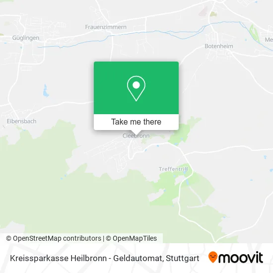 Карта Kreissparkasse Heilbronn - Geldautomat
