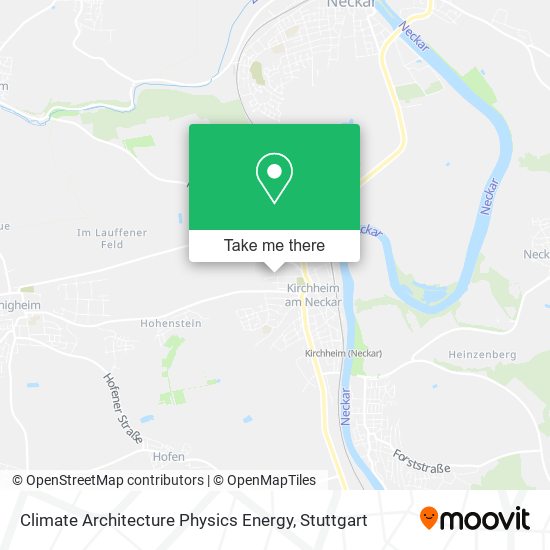 Карта Climate Architecture Physics Energy