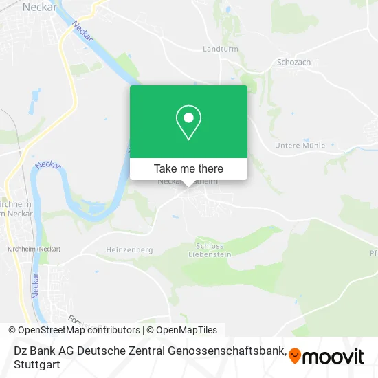 Карта Dz Bank AG Deutsche Zentral Genossenschaftsbank