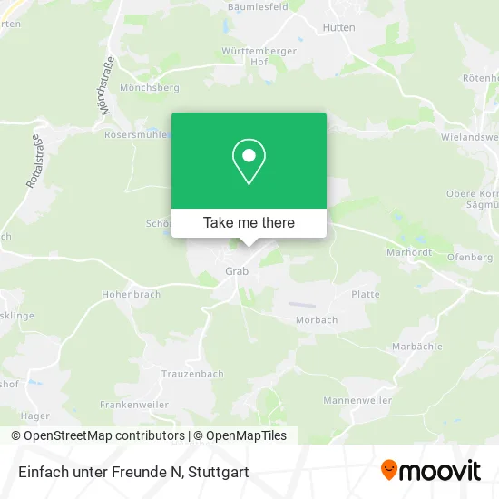 Карта Einfach unter Freunde N