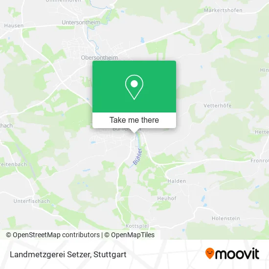 Карта Landmetzgerei Setzer