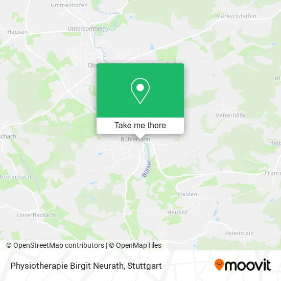 Карта Physiotherapie Birgit Neurath