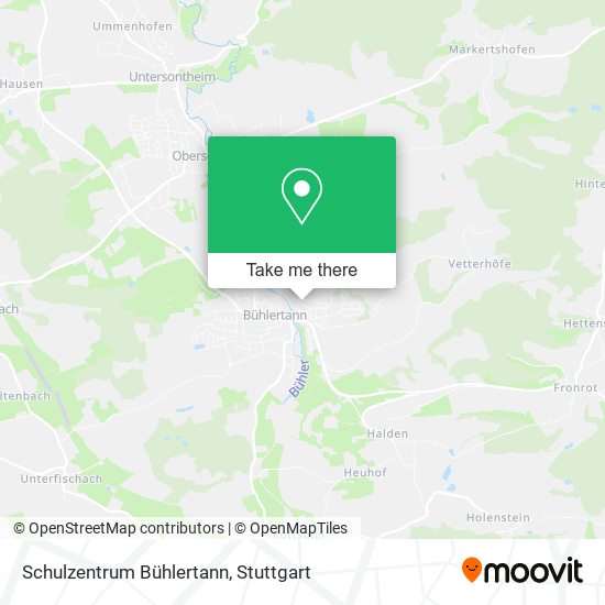 Карта Schulzentrum Bühlertann