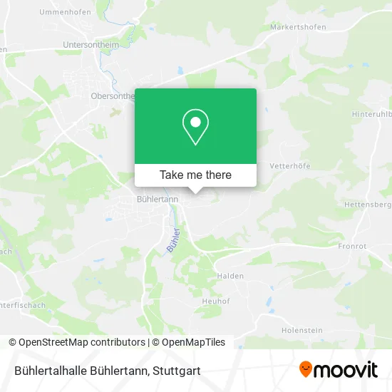 Карта Bühlertalhalle Bühlertann