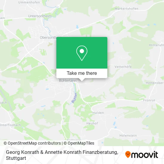 Карта Georg Konrath & Annette Konrath Finanzberatung