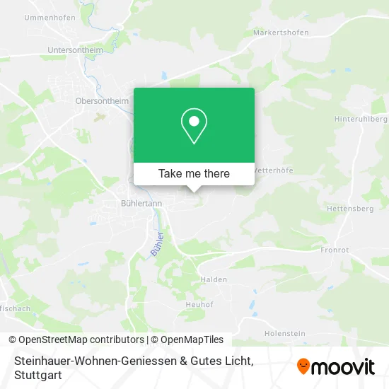 Карта Steinhauer-Wohnen-Geniessen & Gutes Licht