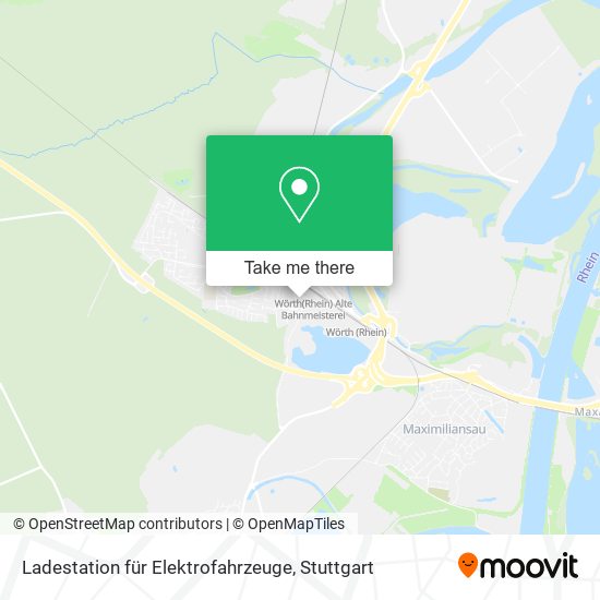 Ladestation für Elektrofahrzeuge map