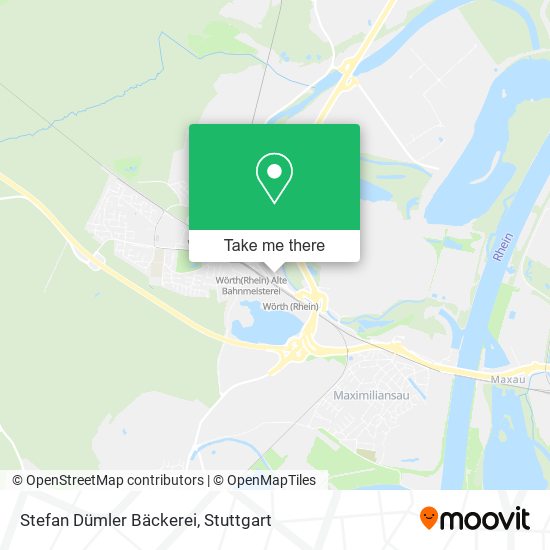 Stefan Dümler Bäckerei map
