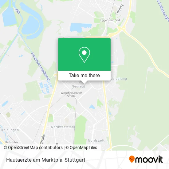 Карта Hautaerzte am Marktpla