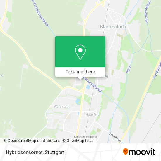 Карта Hybridsensornet