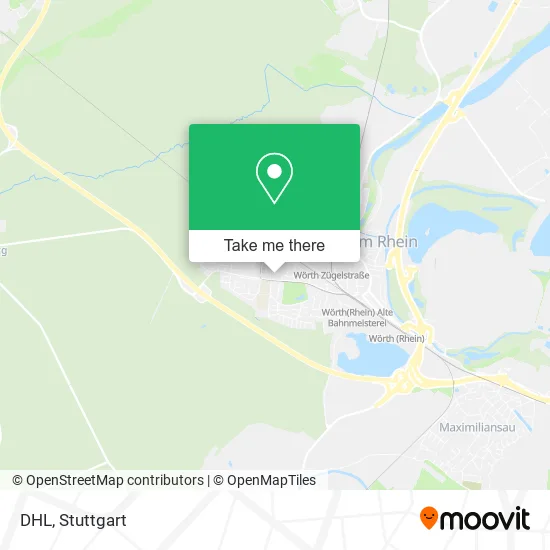 Карта DHL