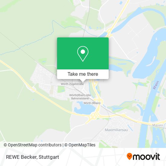 REWE Becker map