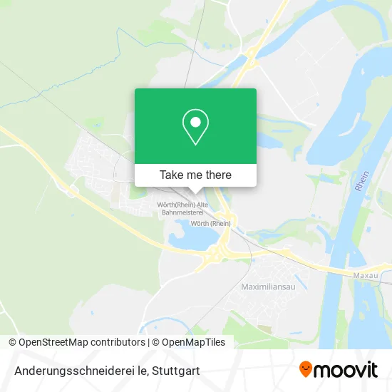 Карта Anderungsschneiderei le